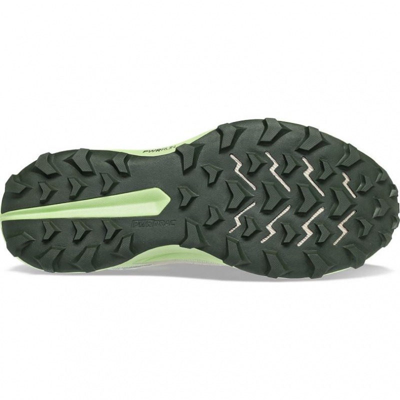 Grey / Mint Saucony Peregrine 13 GTX Men's Running Shoes | USA WAZOTI