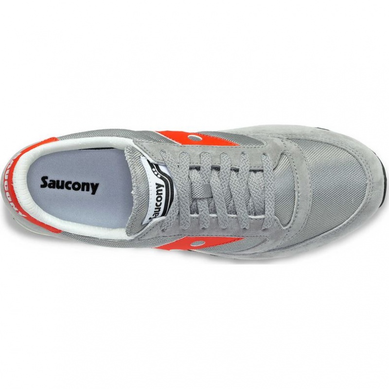 Grey / Red Saucony Jazz 81 Men's Sneakers | USA ARFJEK