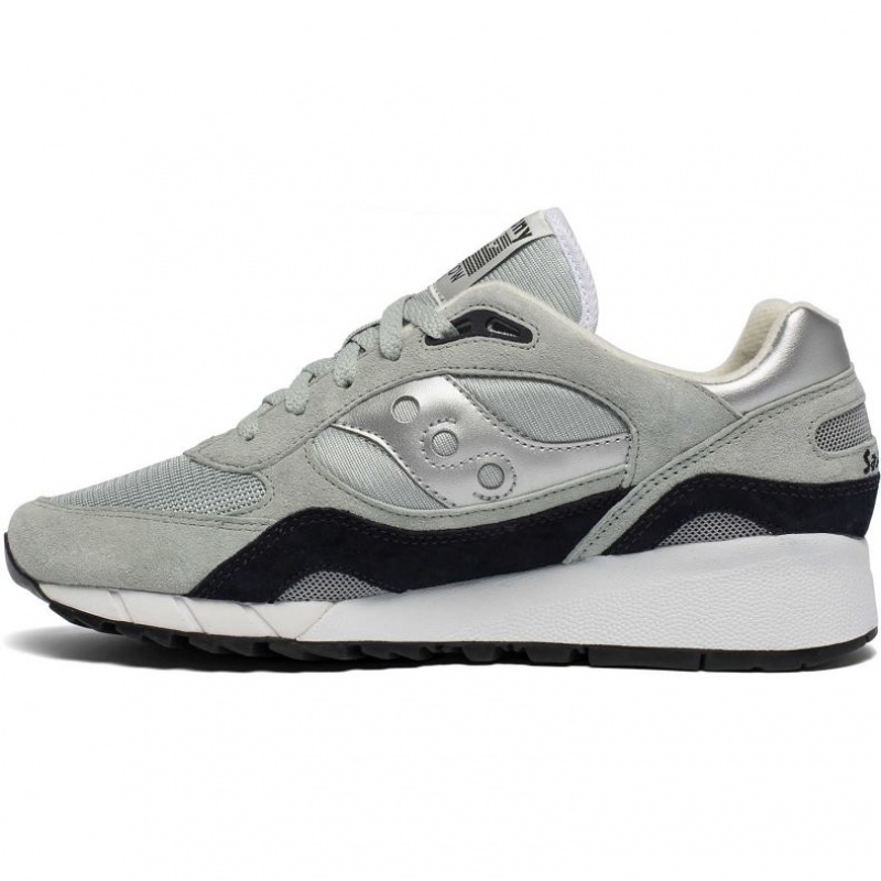 Grey / Silver Saucony Shadow 6000 Women's Sneakers | USA PMEGNB