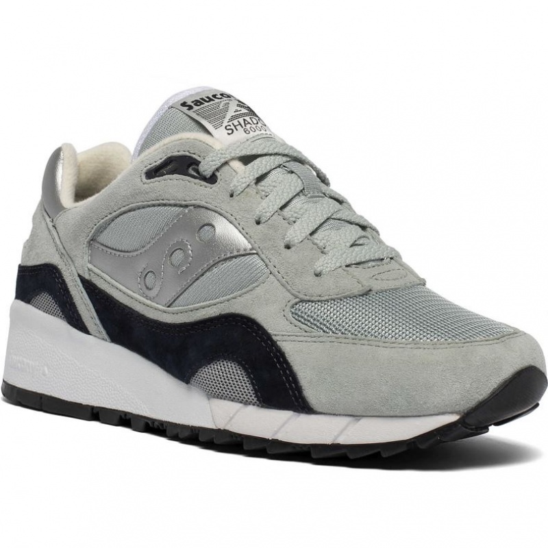 Grey / Silver Saucony Shadow 6000 Women's Sneakers | USA PMEGNB