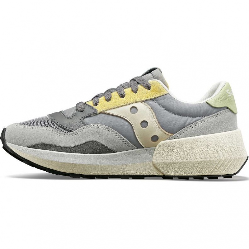 Grey / Yellow Saucony Jazz NXT Women's Sneakers | USA QNAKHS