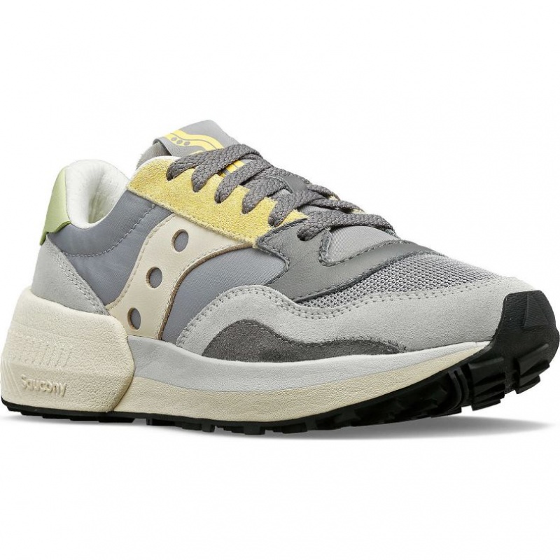 Grey / Yellow Saucony Jazz NXT Women's Sneakers | USA QNAKHS