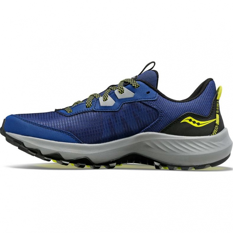 Indigo Saucony Aura TR Men's Trail Running Shoes | USA SXPGRV