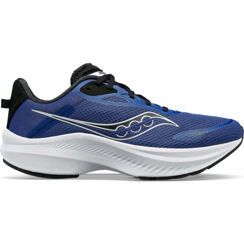 Indigo Saucony Axon 3 Men\'s Running Shoes | USA FHGICR