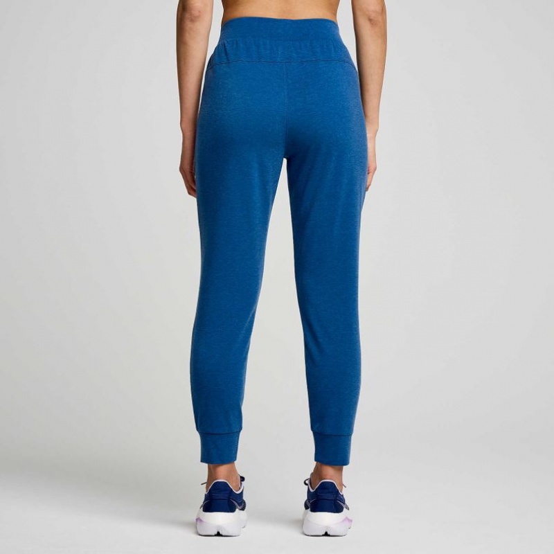 Indigo Saucony Boston Women's Jogger | USA RLNCVY