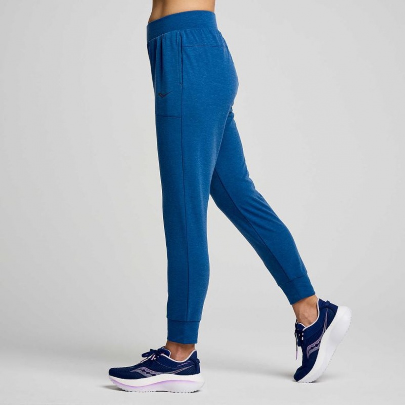 Indigo Saucony Boston Women's Jogger | USA RLNCVY