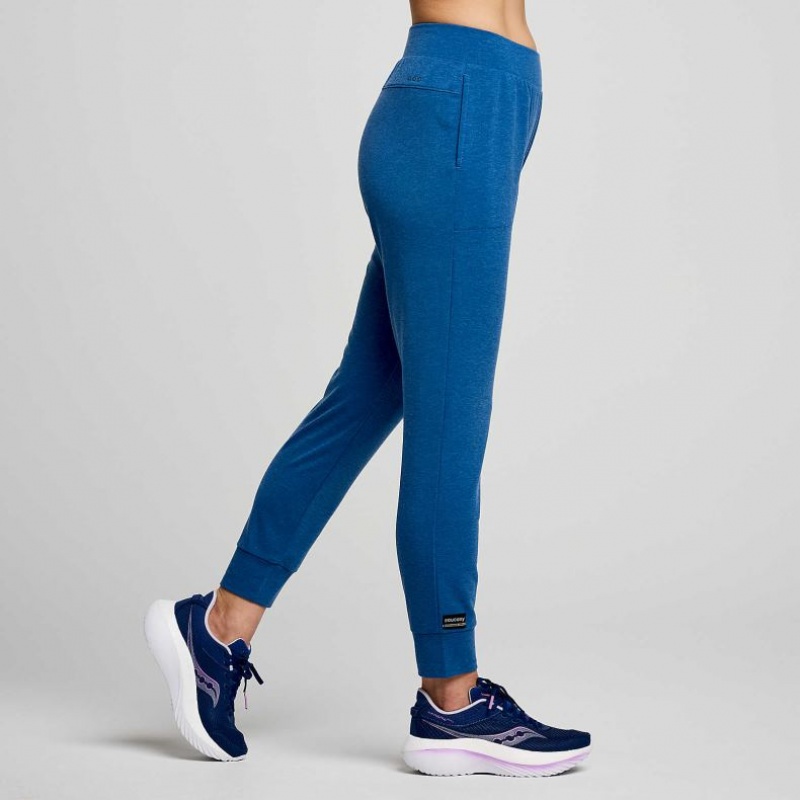 Indigo Saucony Boston Women's Jogger | USA RLNCVY