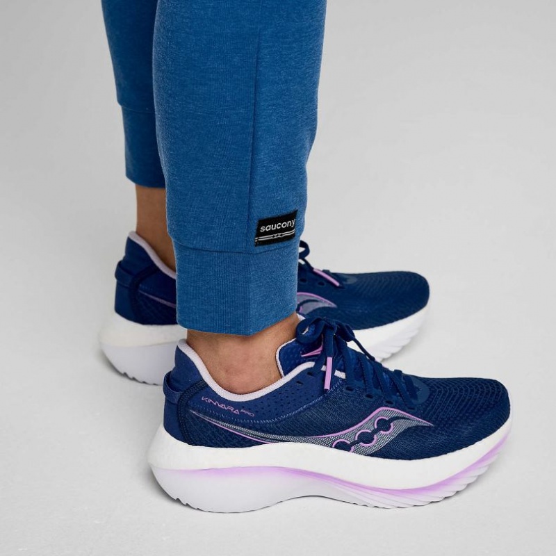 Indigo Saucony Boston Women's Jogger | USA RLNCVY