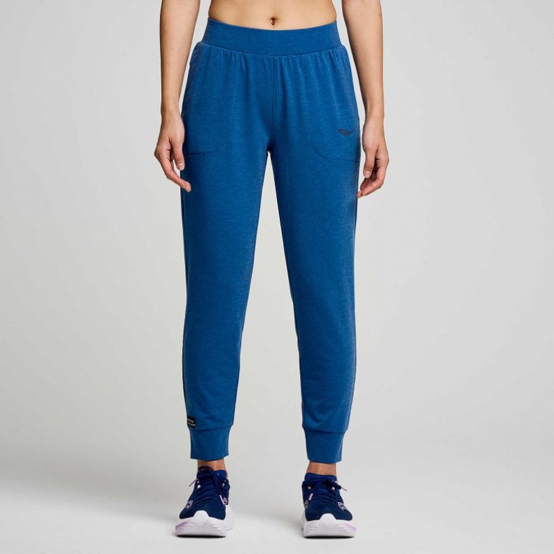 Indigo Saucony Boston Women\'s Jogger | USA RLNCVY