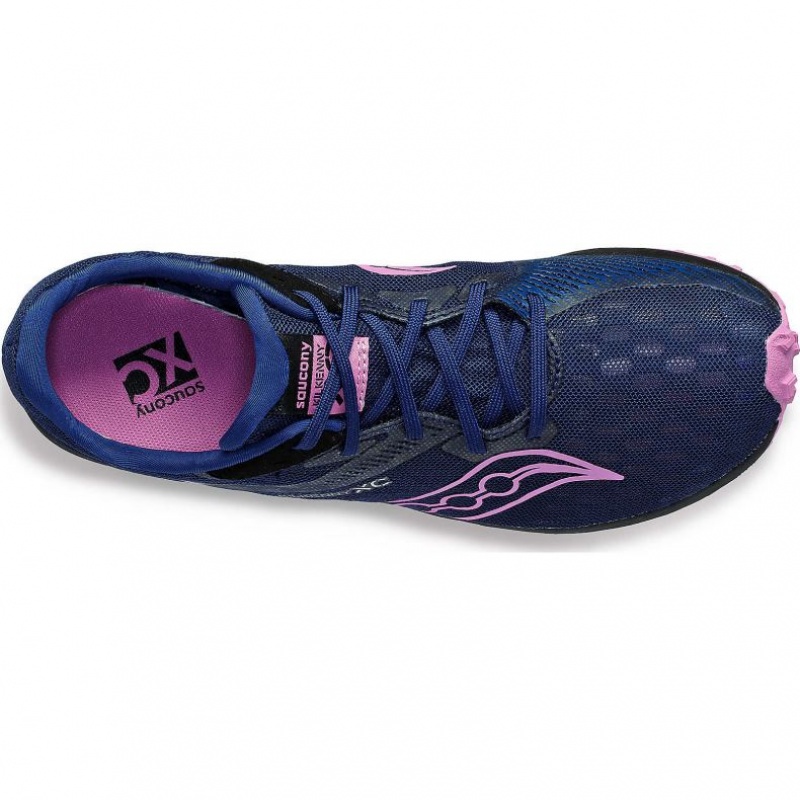 Indigo Saucony Kilkenny XC9 Women's Spikes | USA CWKIDX