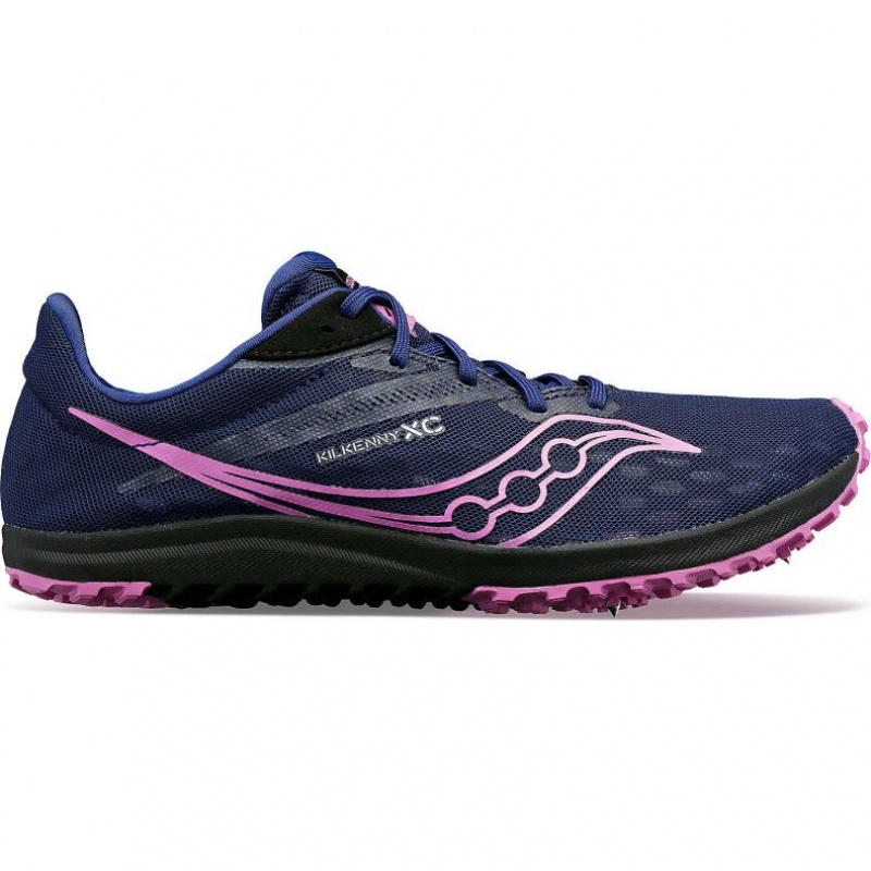 Indigo Saucony Kilkenny XC9 Women\'s Spikes | USA CWKIDX