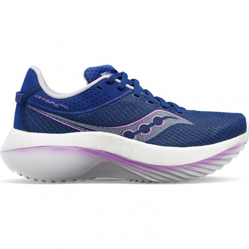 Indigo Saucony Kinvara Pro Women\'s Running Shoes | USA SFZILK