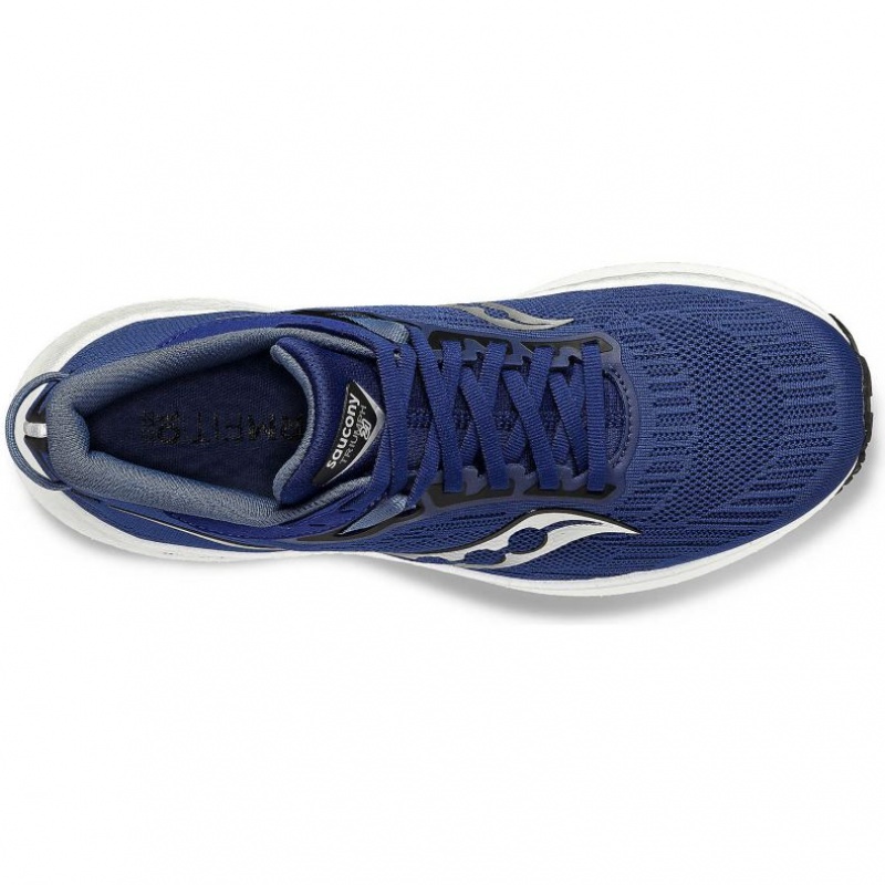 Indigo Saucony Triumph 21 Men's Running Shoes | USA KGCWVL