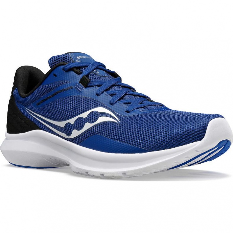 Indigo / Black Saucony Convergence Men's Running Shoes | USA QIENZA