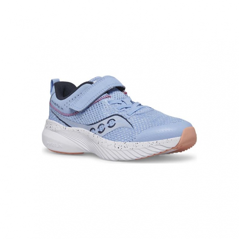 Light Blue Saucony Kinvara 14 A/C Big Kids' Sneakers | USA KJXOZT