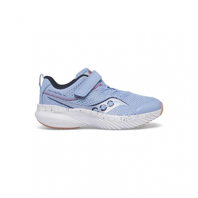 Light Blue Saucony Kinvara 14 A/C Big Kids\' Sneakers | USA KJXOZT