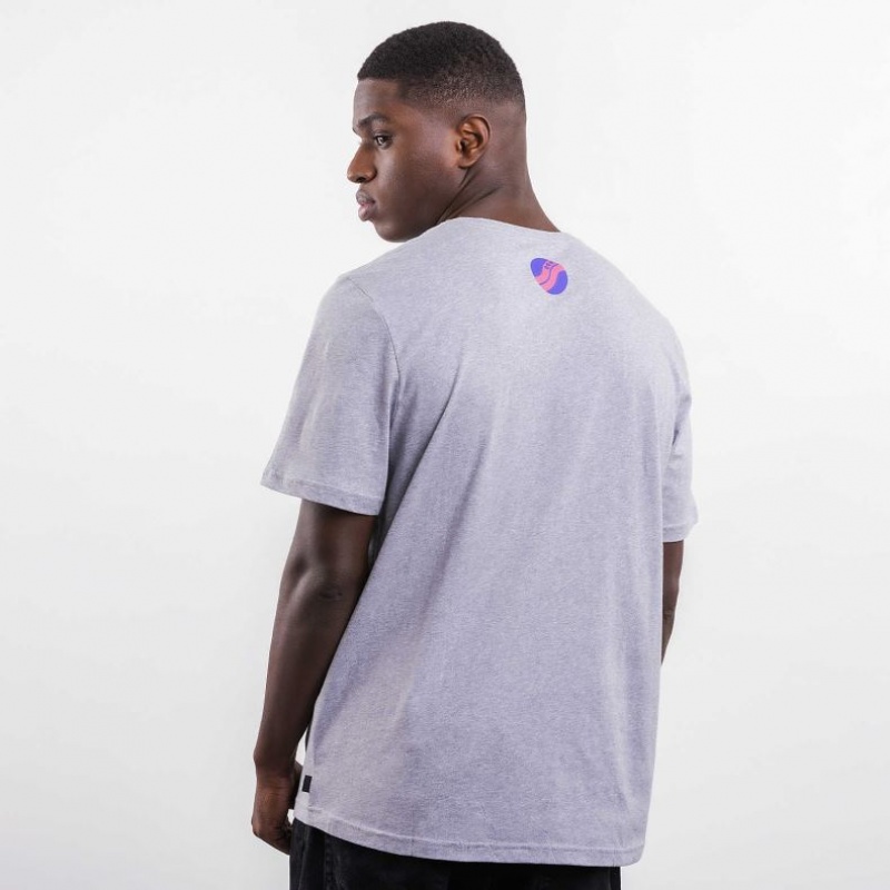 Light Grey Saucony X Frank Cooke Rested Men's T-Shirt | USA JNHVUR