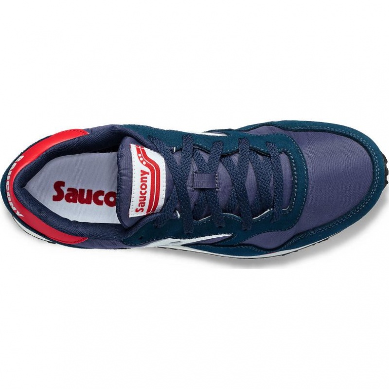 Navy Saucony DXN Men's Sneakers | USA UESFPX