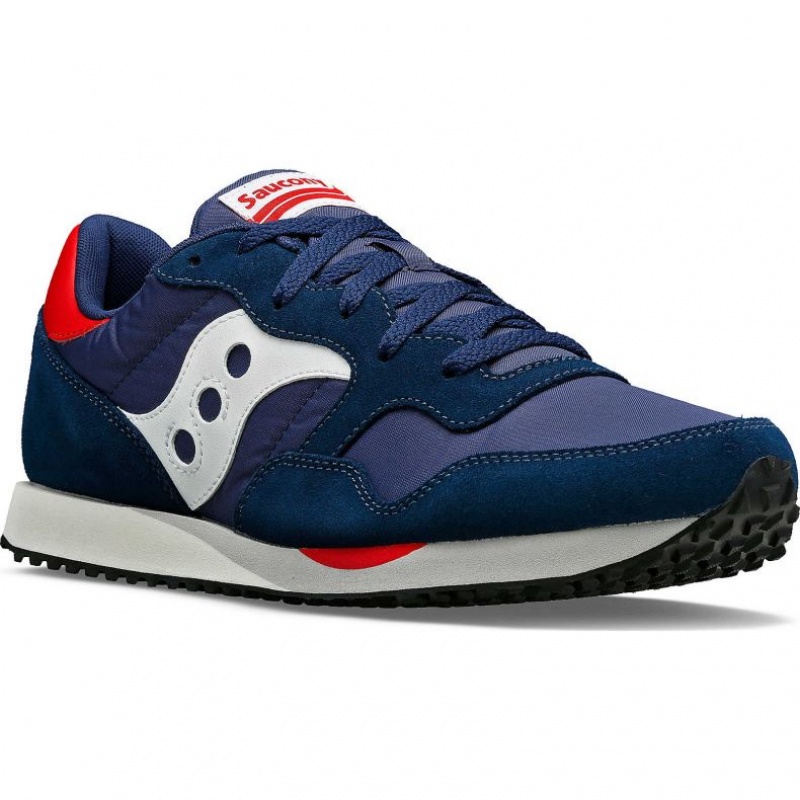 Navy Saucony DXN Men's Sneakers | USA UESFPX