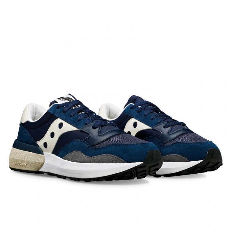 Navy Saucony Jazz NXT Men's Sneakers | USA SWAXOD