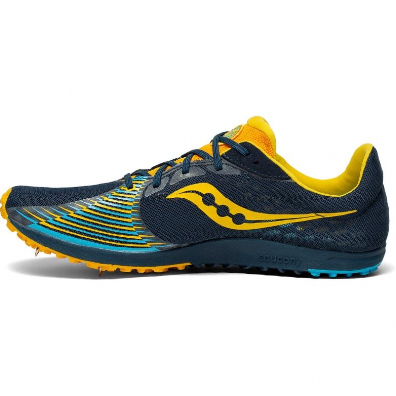 Navy Saucony Kilkenny XC9 Men's Spikes | USA PGWLDX