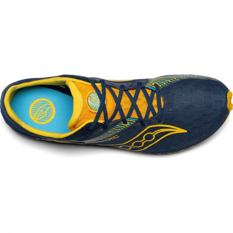 Navy Saucony Kilkenny XC9 Men's Spikes | USA PGWLDX