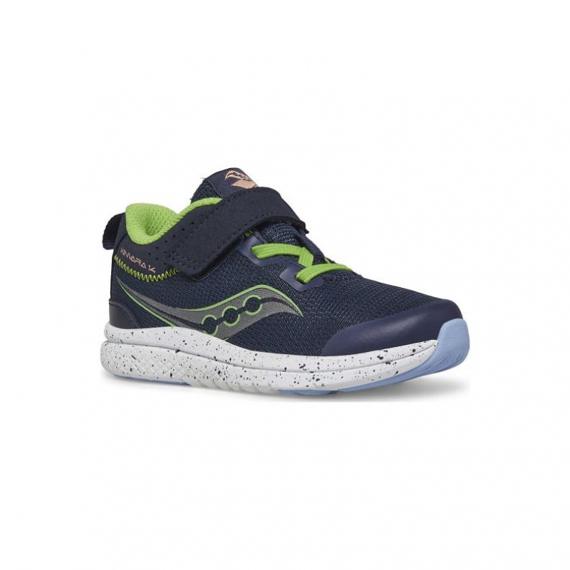 Navy Saucony Kinvara 14 A/C Jr. Little Kids' Sneakers | USA TPKBRX