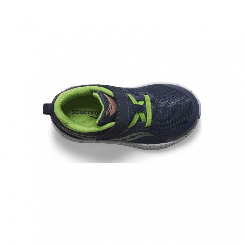 Navy Saucony Kinvara 14 A/C Jr. Little Kids' Sneakers | USA TPKBRX