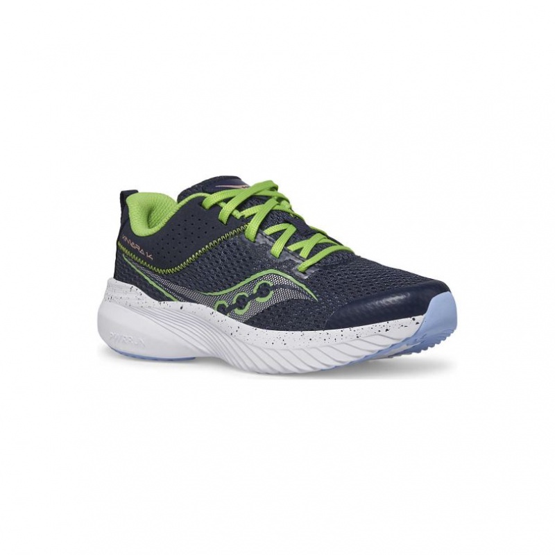 Navy Saucony Kinvara 14 Big Kids' Sneakers | USA IOJWMK