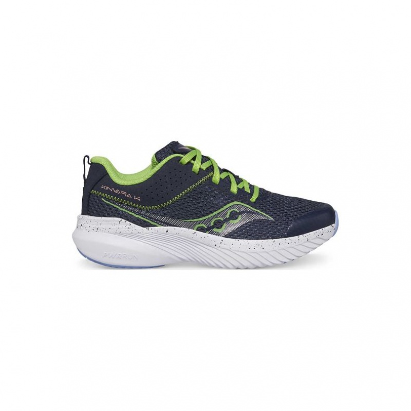 Navy Saucony Kinvara 14 Big Kids\' Sneakers | USA IOJWMK