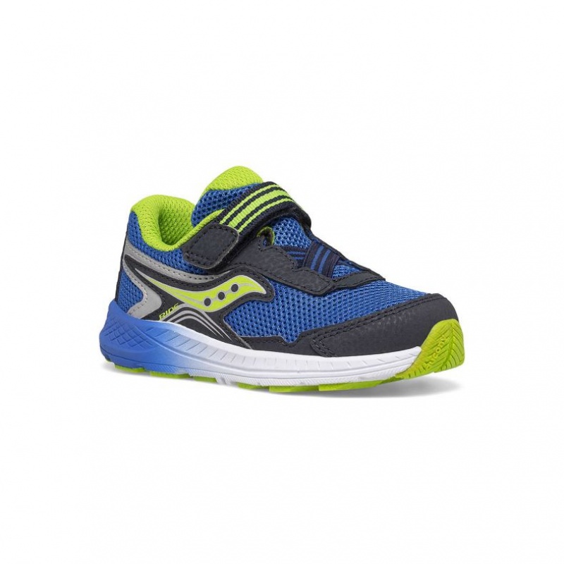 Navy Saucony Ride 10 Jr. Little Kids' Sneakers | USA EUXBQA