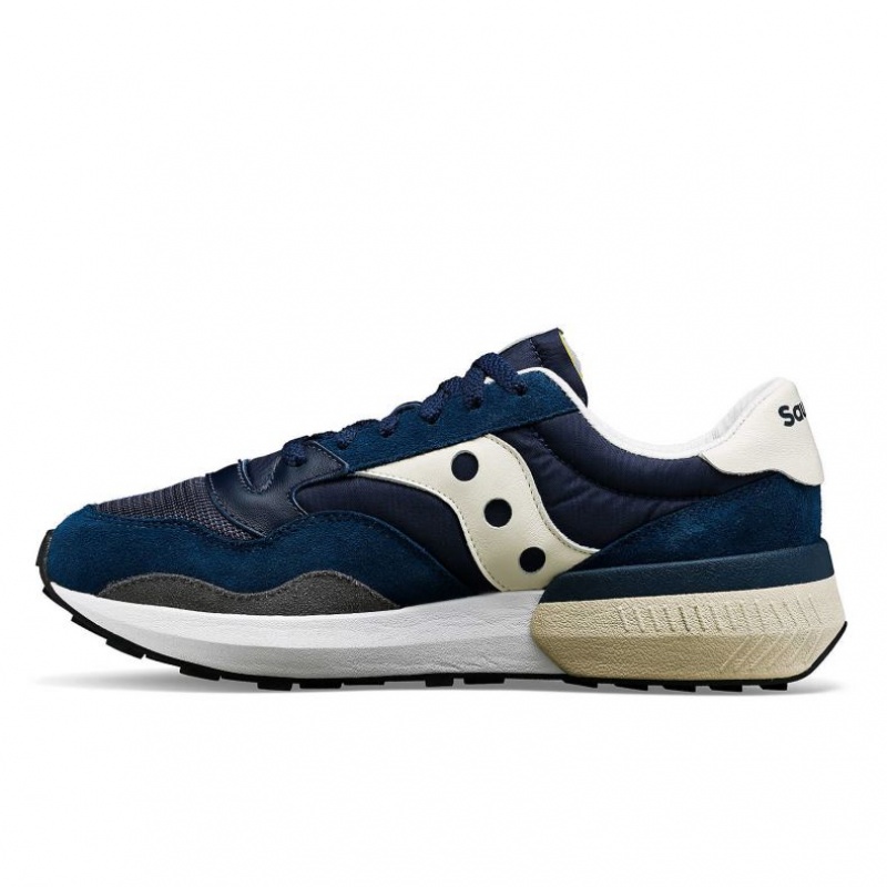 Navy / Cream Saucony Jazz NXT Women's Sneakers | USA HJRSLX