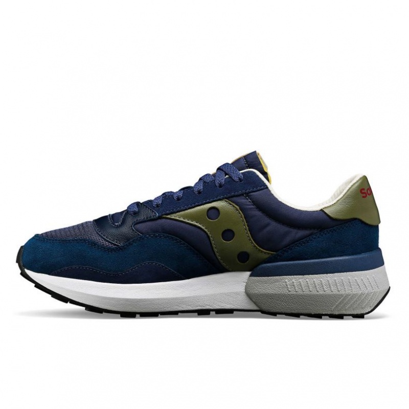 Navy / Green Saucony Jazz NXT Women's Sneakers | USA RLVYST