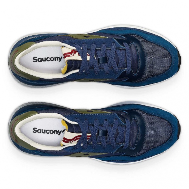 Navy / Green Saucony Jazz NXT Women's Sneakers | USA RLVYST