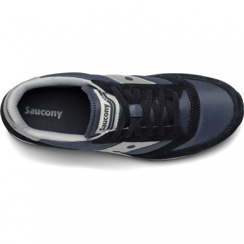 Navy / Silver Saucony Jazz 81 Men's Sneakers | USA NIGLFJ