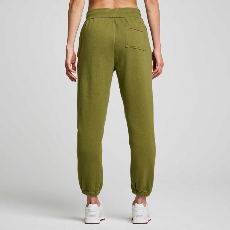 Olive Saucony Recovery Men's Jogger | USA SAQOCP