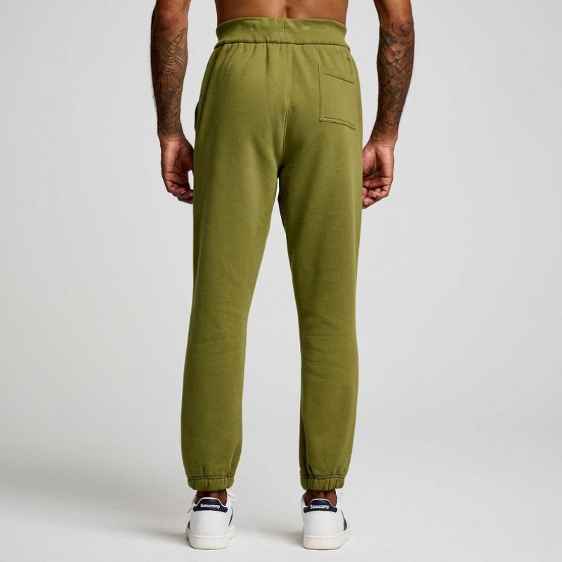 Olive Saucony Recovery Men's Jogger | USA SAQOCP