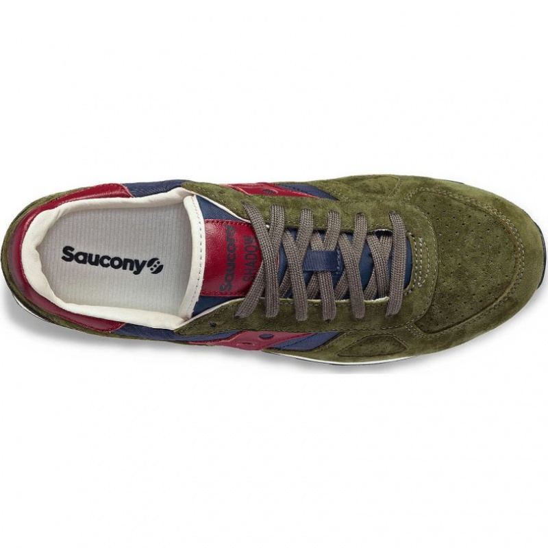 Olive Saucony Shadow Original Premium Men's Sneakers | USA KNMUSZ