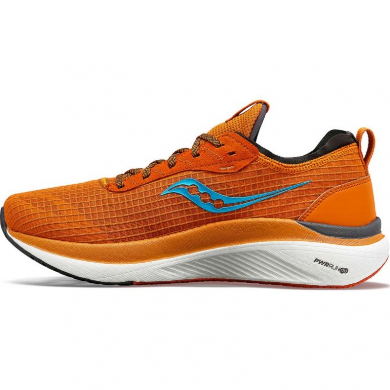 Orange Saucony Freedom Crossport Men's Running Shoes | USA CYHFDZ