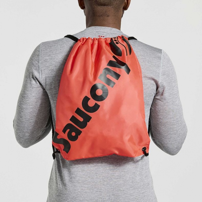 Orange Saucony String Men\'s Bag | USA KJBUIT