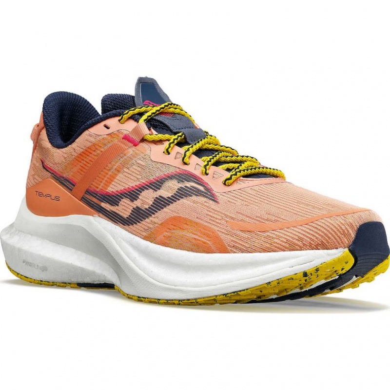 Orange Saucony Tempus Men's Running Shoes | USA ZSUVDA