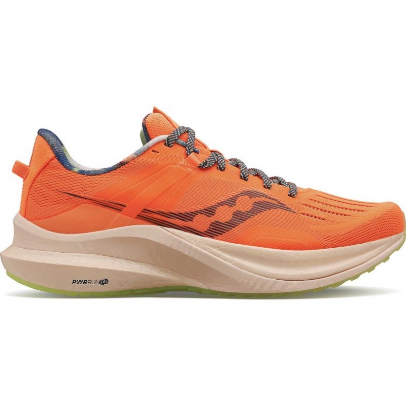 Orange Saucony Tempus Men\'s Running Shoes | USA ESUYAC