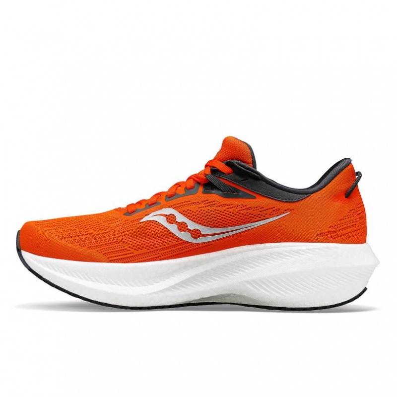 Orange Saucony Triumph 21 Men's Running Shoes | USA XNLPHJ