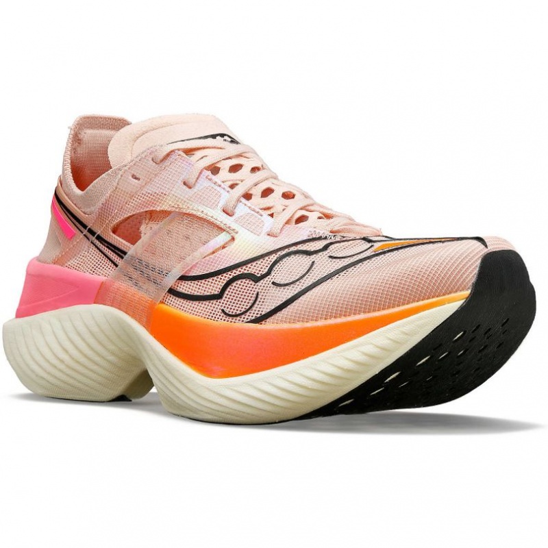 Pink Saucony Endorphin Elite Women's Running Shoes | USA BFNXOE