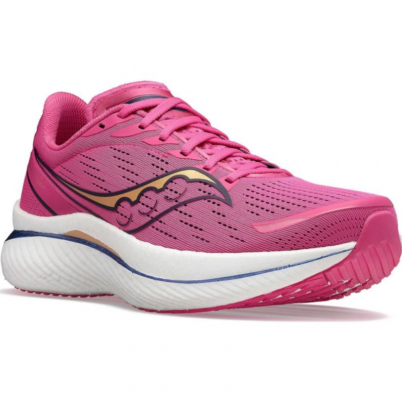 Pink Saucony Endorphin Speed 3 Men's Running Shoes | USA BEMJXQ