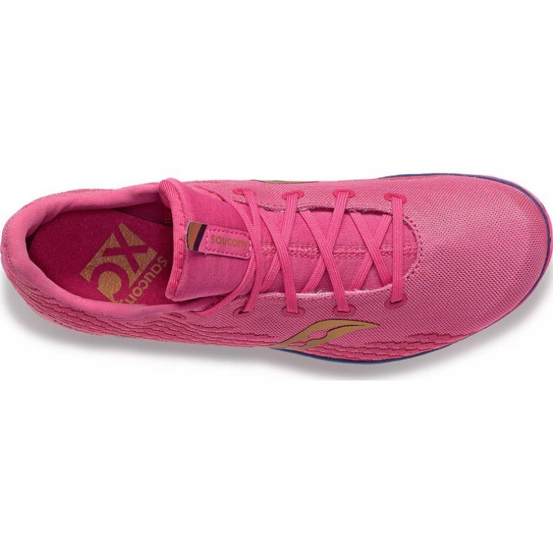 Pink Saucony Havok XC 3 Men's Spikes | USA OZBRJQ