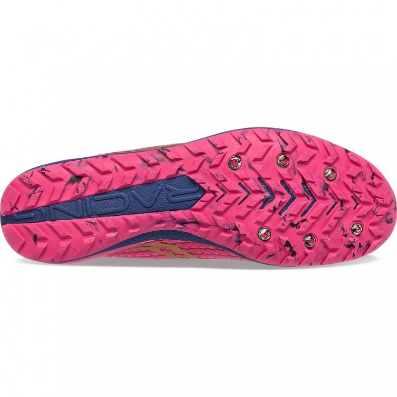 Pink Saucony Havok XC 3 Men's Spikes | USA OZBRJQ