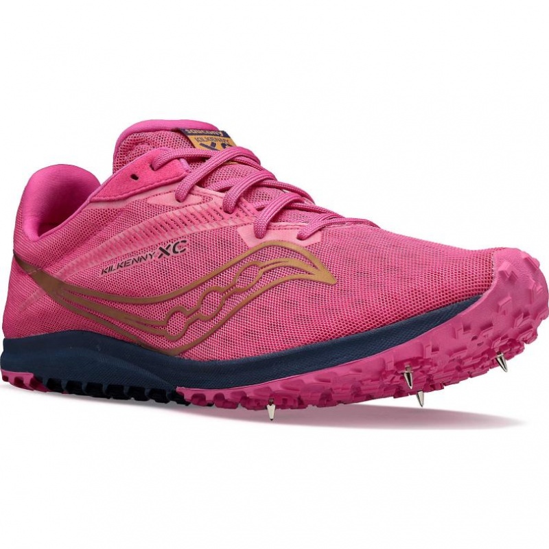 Pink Saucony Kilkenny XC9 Men's Spikes | USA TYAKFX