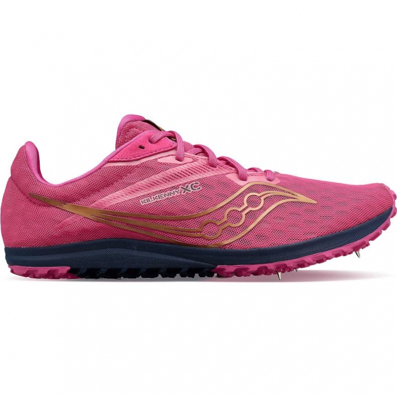 Pink Saucony Kilkenny XC9 Men\'s Spikes | USA TYAKFX