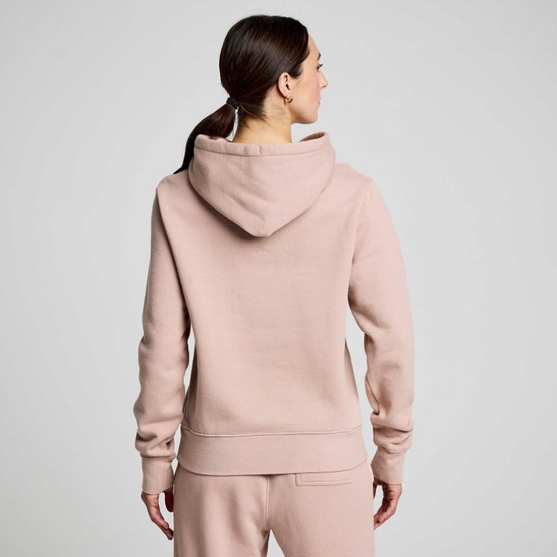 Pink Saucony Recovery Women's Hoodie | USA OSYGIV